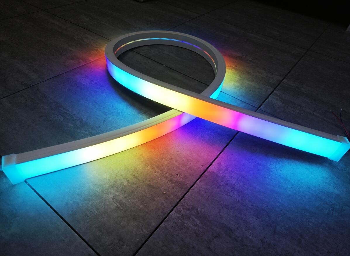 IP65 24v AC 50m mini size silicone flex led strip neon lights decor flexible neon tube lighting for neon sign